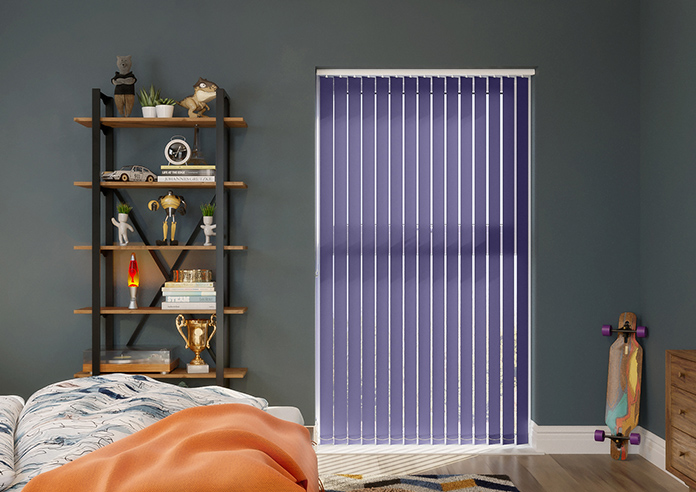 Roma, Indigo - Vertical Blind - Image 3